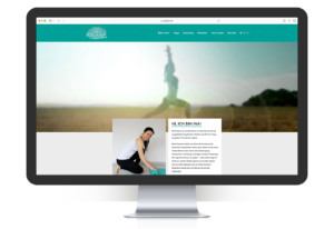 Wordpress-Website inklusive Kalender für Kursübersicht für Yogatrainerin "YOGAINA" – Karina Samtleben inklusive responsivem Webdesign