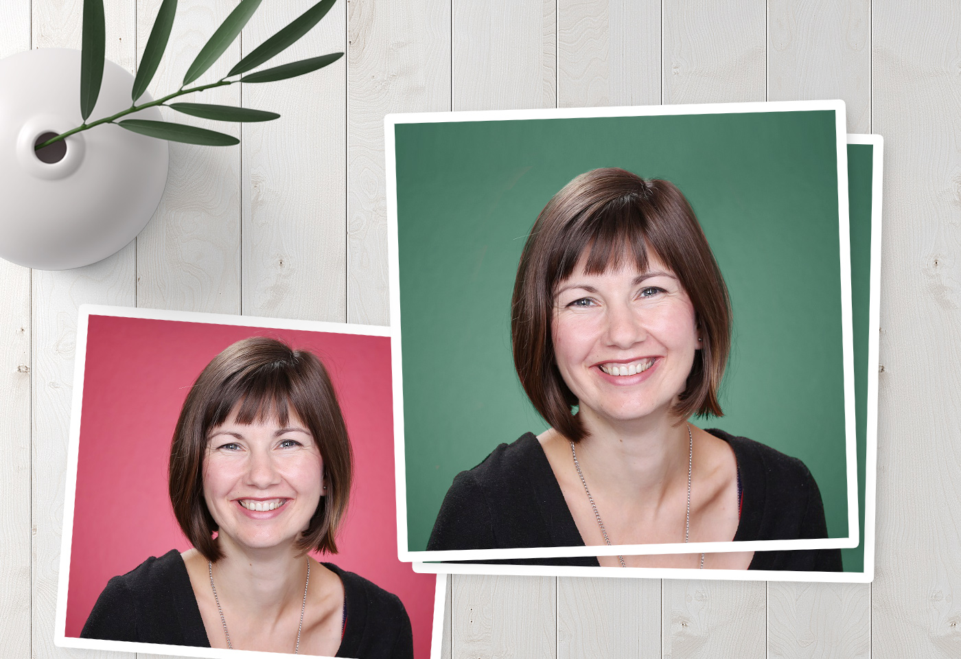 Bildbearbeitung: Autorenfoto von Bettina Ramm