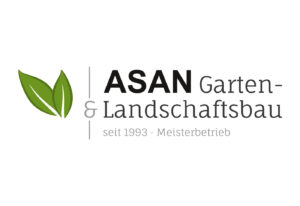 Logodesign: ASAN Garten- & Landschaftsbau bei Gießen