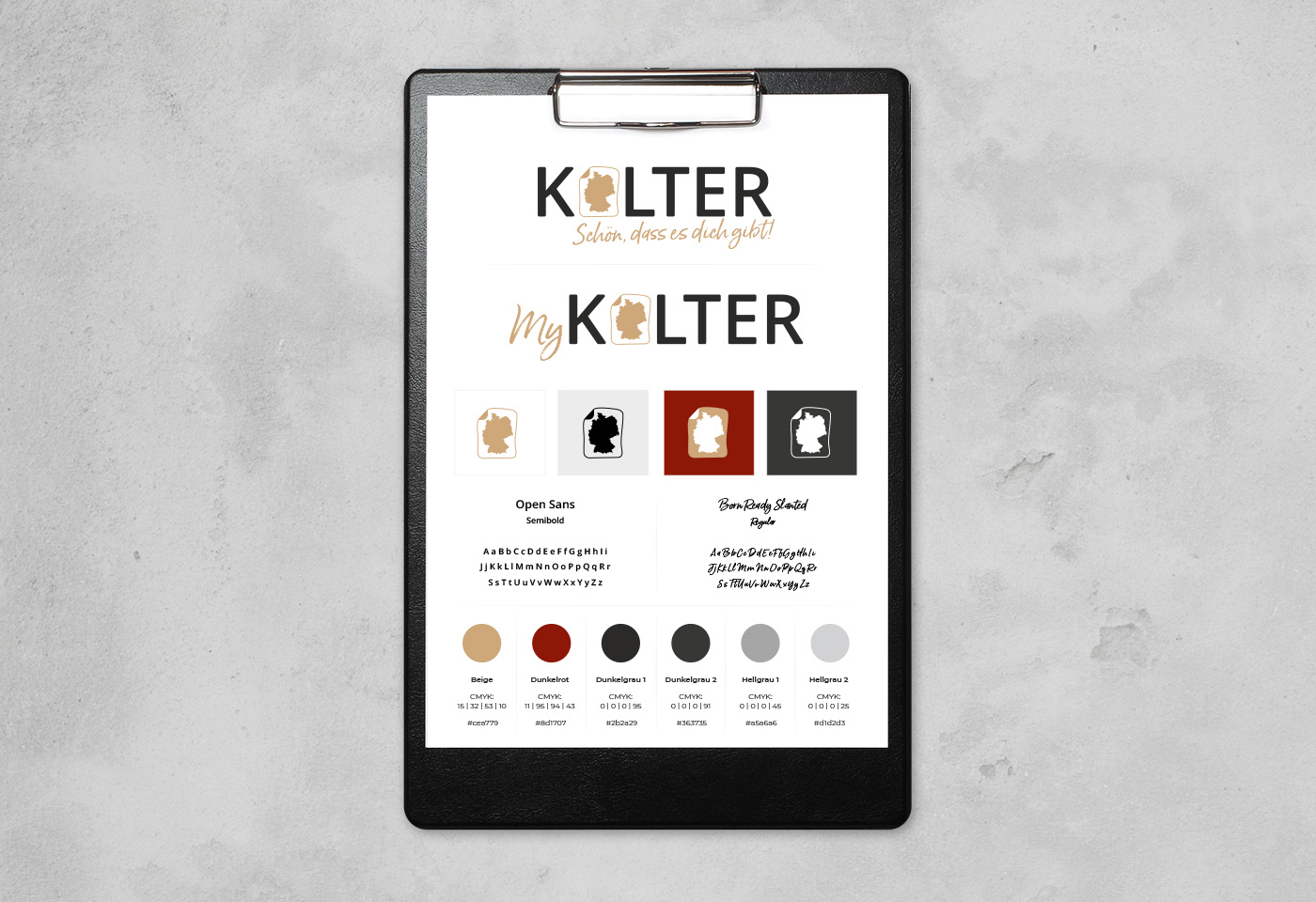 Logo- & Corporate-Design: myKolter und Kolter GmbH