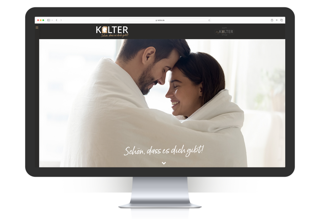 Wordpress-Website und Blog für das Unternehmen "Kolter GmbH" inklusive responsivem Webdesign