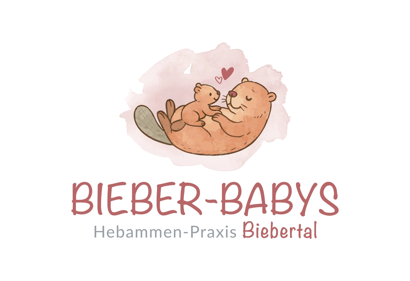 Logo & Corporate-Design für die Hebammen-Praxis "Bieber-Babys" in Bibertal