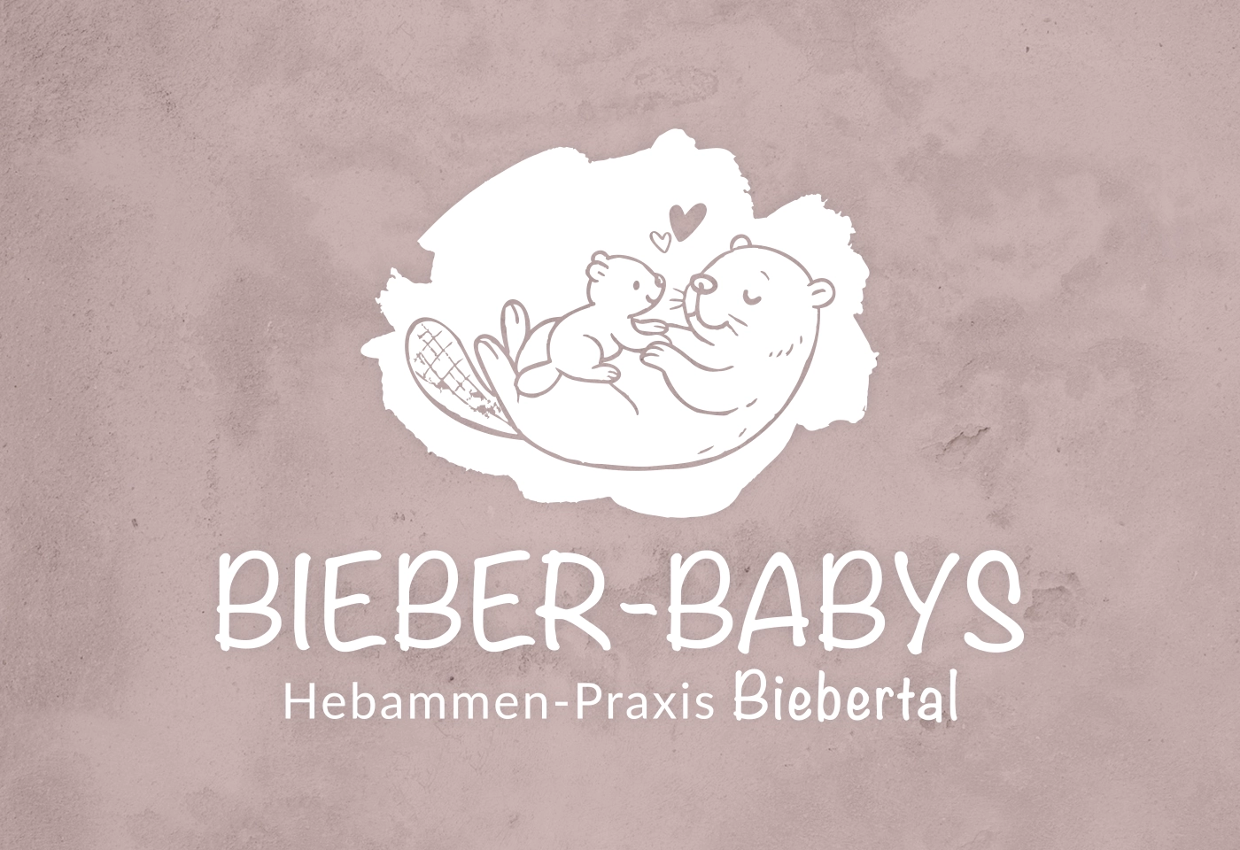 Logo & Corporate-Design für die Hebammen-Praxis "Bieber-Babys" in Bibertal